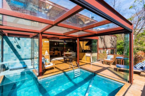 Omar do Rio: Casa Duplex c/ Piscina, Sauna, PetFriendly e Churrasqueira privativas em condomínio de alto padrão com Infraestrutura completa (AIR 5)
